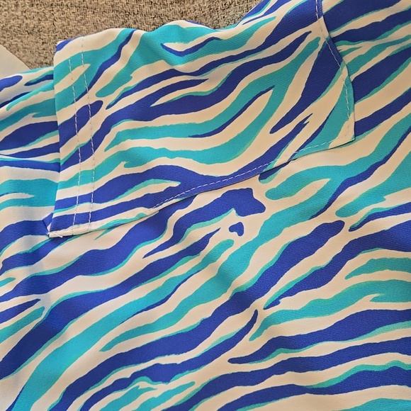 LuLu-B Ruffled Zebra Print Skort - Picture 12 of 13